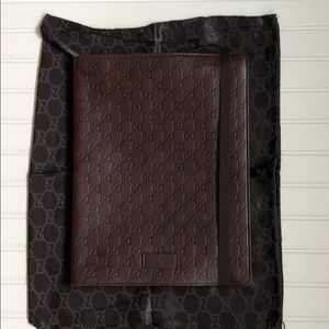 Gucci leather envelope